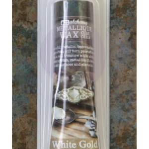 Art Alchemy Metal Patina wax – White Gold 20 ml